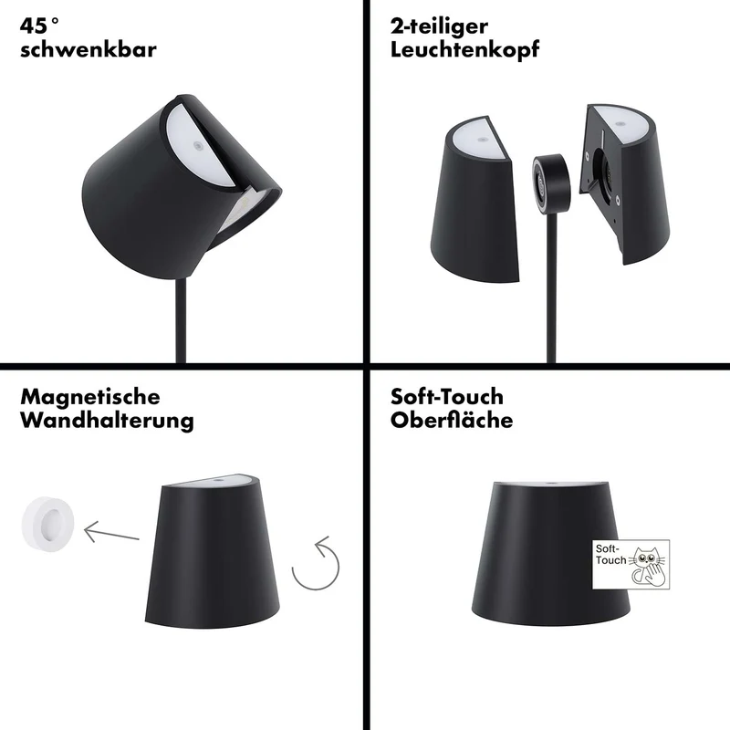Sigor Nuindie tango Akku-Tischleuchte