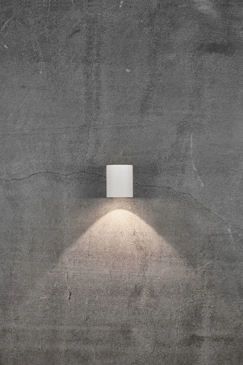 Außenwandleuchte LED Up Down weiß mit 4 Filtern IP44 - Canto 2 Nordlux