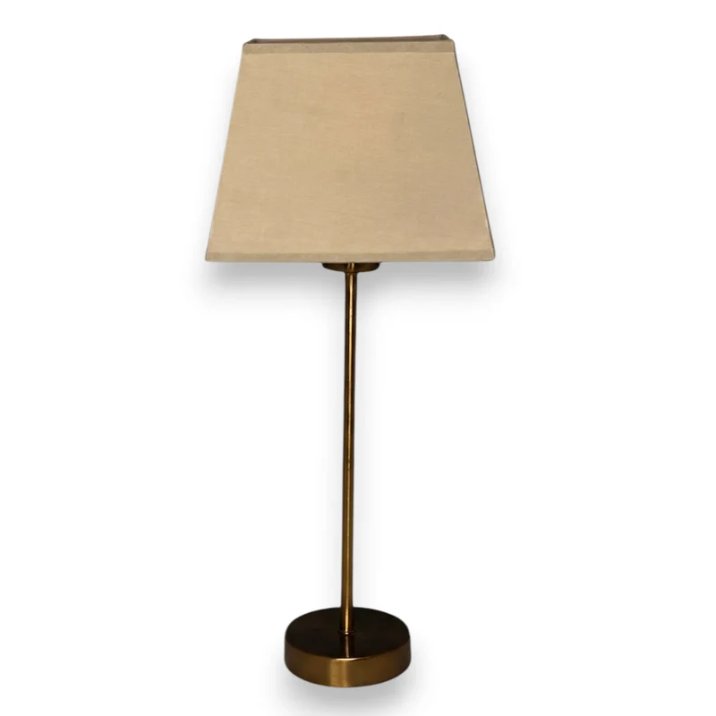 Various Lampenschirm rechteckig Hellbraun- 20 cm E27