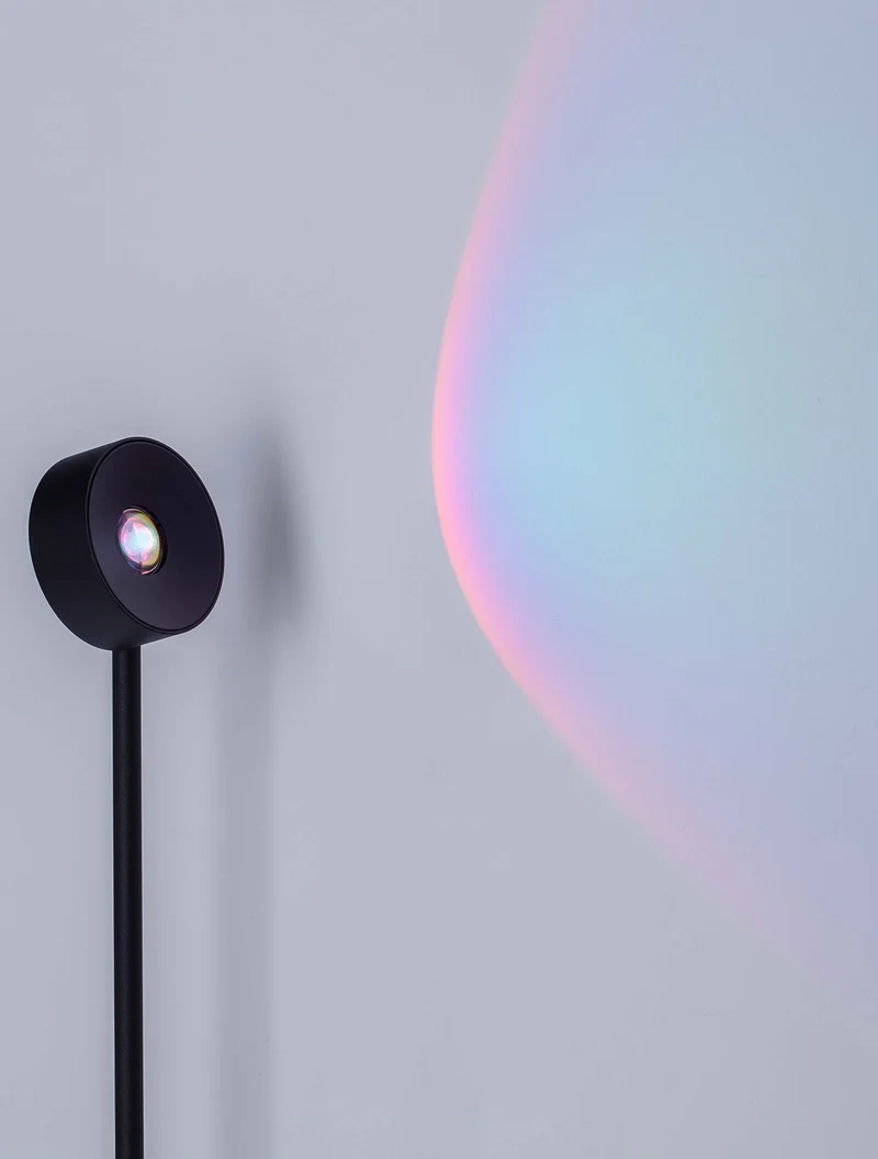 Irida Stehlampe 3000K Schwarz
