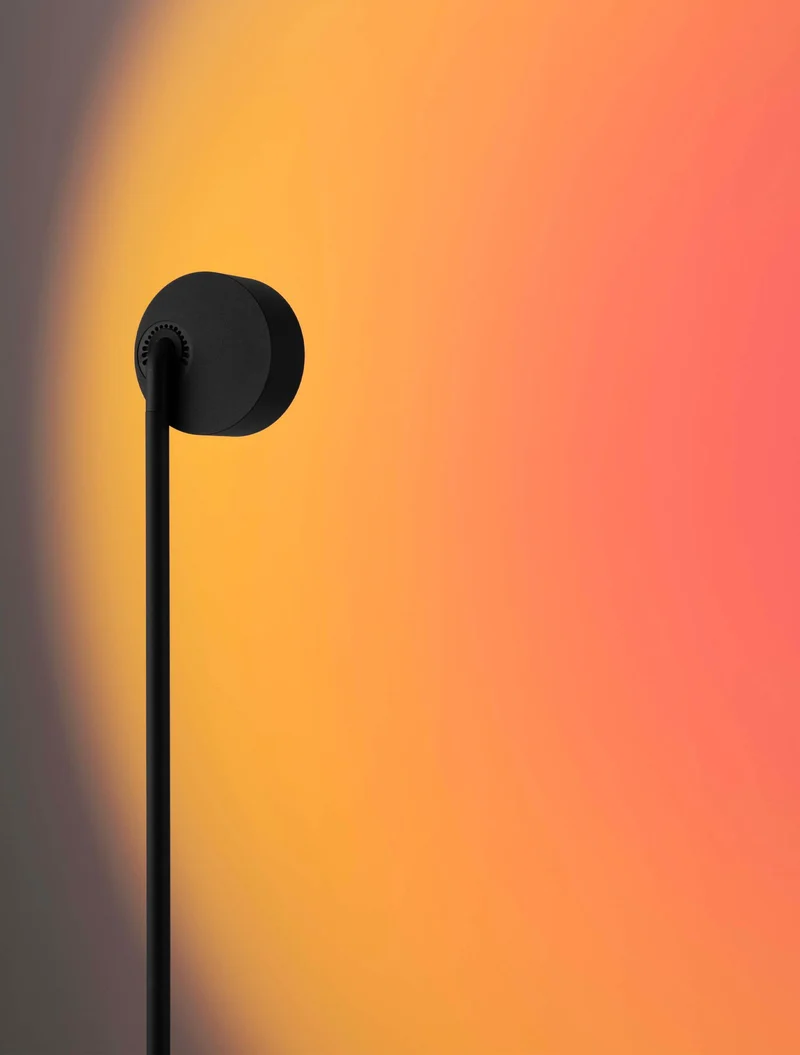Irida Stehlampe 3000K Schwarz