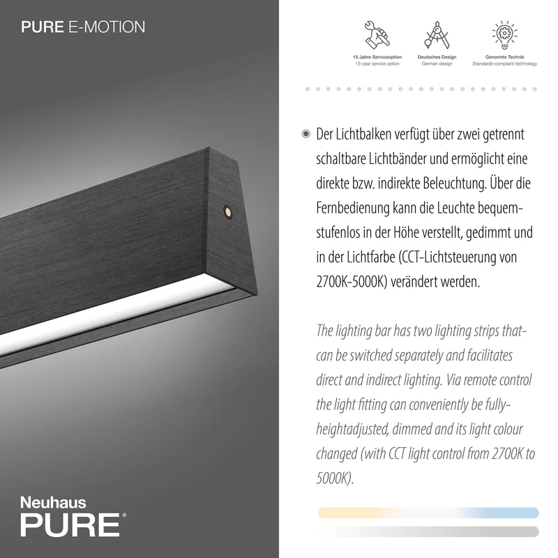 Paul Neuhaus - Pendelleuchte Pure E-Motion