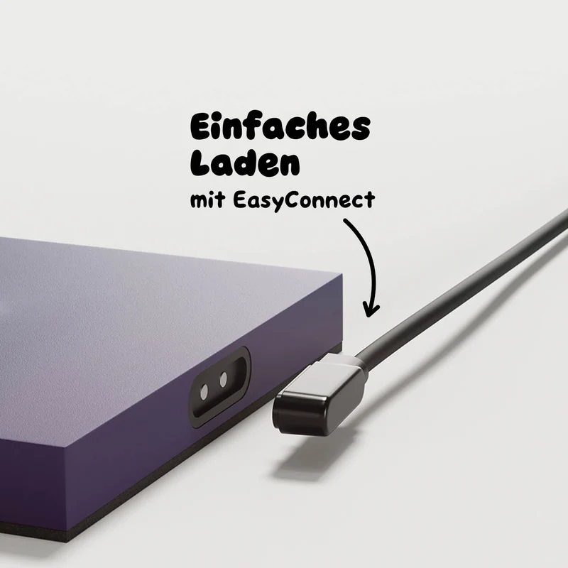 Sigor Nuindie 1.0 mini mit Easy-Connect, pflaumenblau