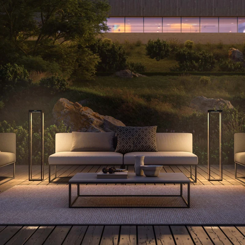 Klewe Radia Akku-Solarleuchte für den Garten (204 x 204 mm)