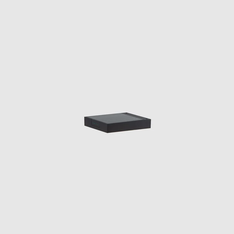 Klewe Ala Wall Akku-Solar-Wandleuchte für Balkon oder Terrasse