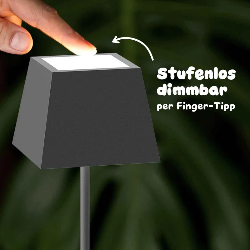 Sigor Nuindie 1.0 mini Akku-Tischleuchte, eckig