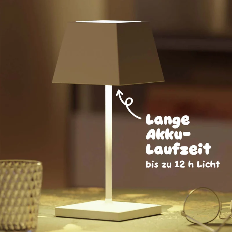 Sigor Nuindie 1.0 mini Akku-Tischleuchte, eckig