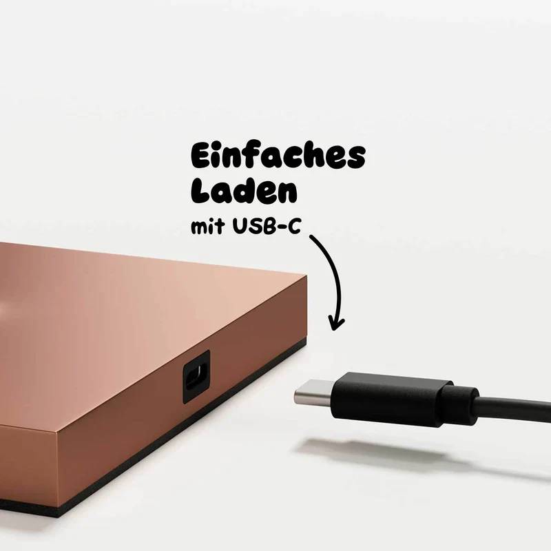 Sigor Nuindie 2.0 mini Akku-Tischleuchte metallic