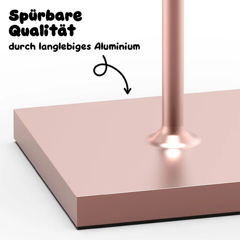 Sigor Nuindie 2.0 mini Akku-Tischleuchte metallic