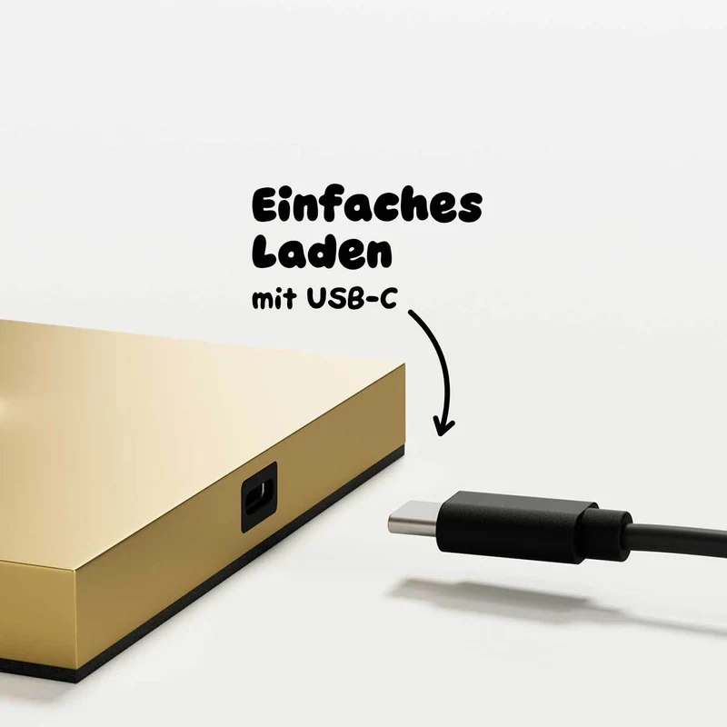 Sigor Nuindie 2.0 mini Akku-Tischleuchte metallic