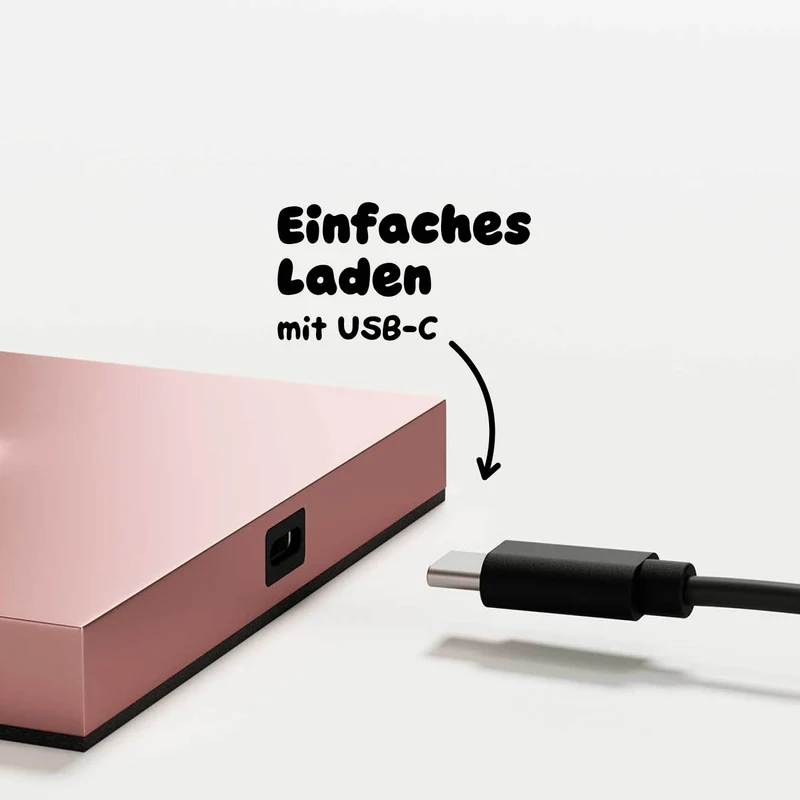 Sigor Nuindie 2.0 mini Akku-Tischleuchte metallic