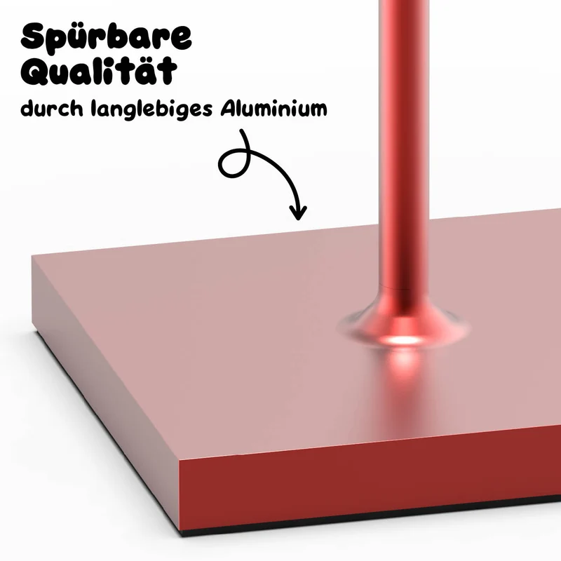 Sigor Nuindie 2.0 mini Akku-Tischleuchte metallic