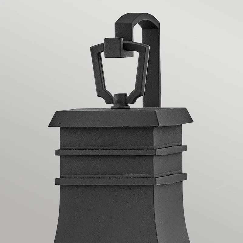 Außen-Wandlaterne Beacon Hill 2-flammig IP44 Schwarz 20x20cm