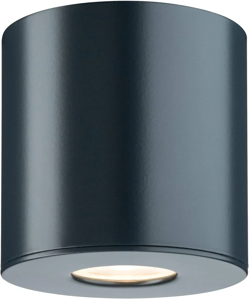 Außen-Deckenleuchte LED Zylinder rund anthrazit IP44 9,5cm - Paulmann 796.70