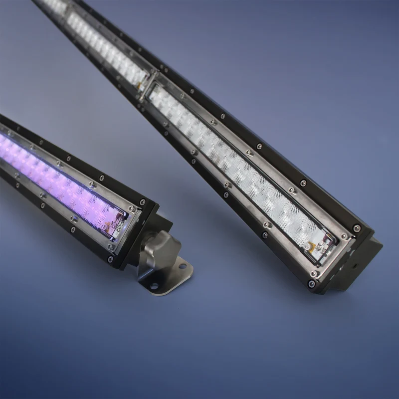 UV LED-Leuchte Violet300, 12 LEDs, 296,5mm, 3m Anschlussleitung