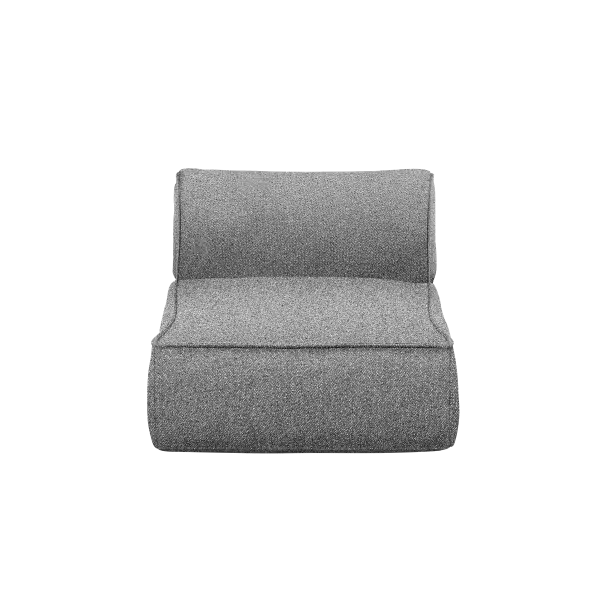 Lounger Chair -STAY- Farbe stone Bouclé Blomus