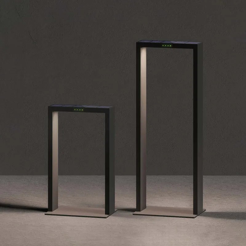 Klewe Axis Akku-Solarleuchte für den Garten