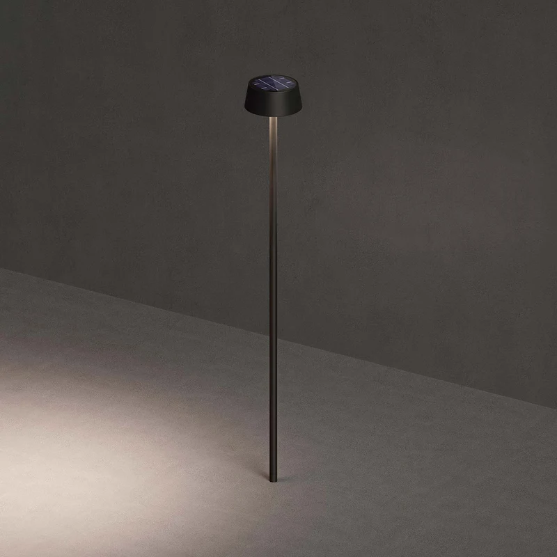 Klewe Sundress Akku-Laterne solarbetrieben für den Garten
