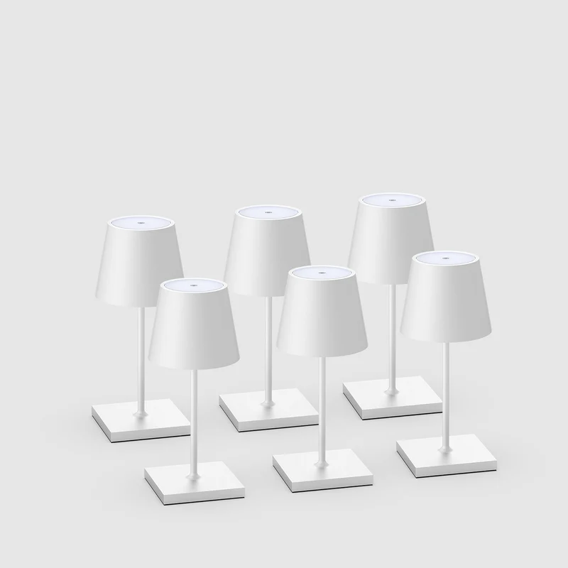 Sigor Nuindie 2.0 Mini Akku-Tischleuchte - 6er Set