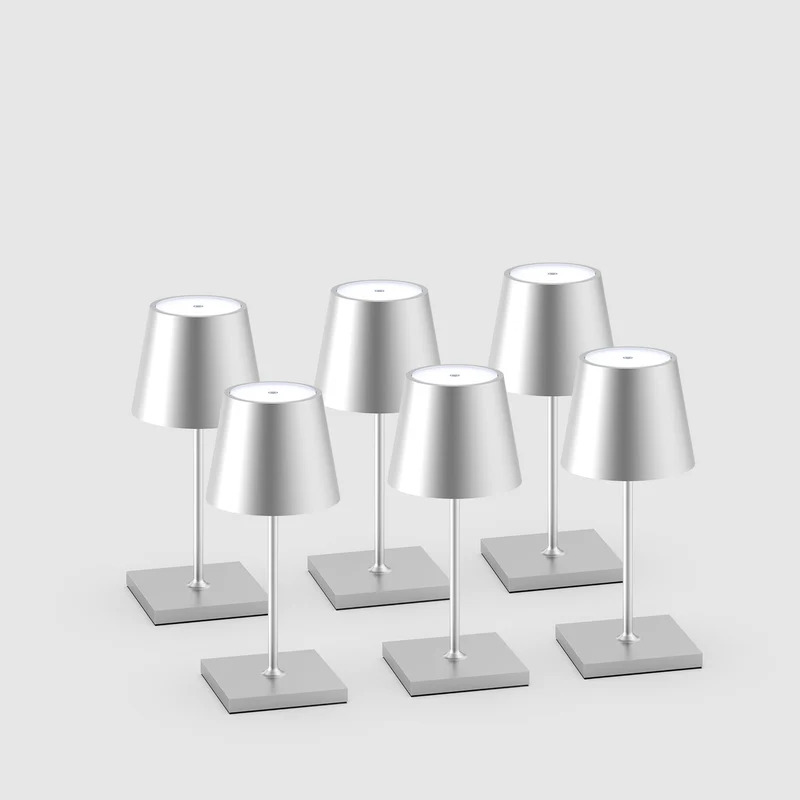 Sigor Nuindie 2.0 Mini Akku-Tischleuchte - 6er Set