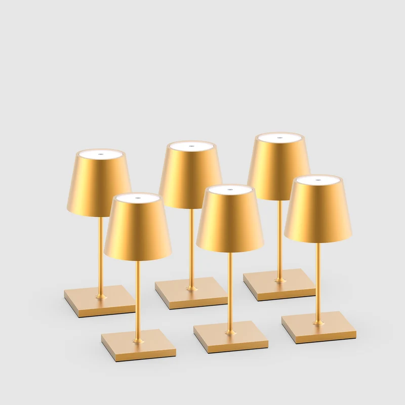 Sigor Nuindie 2.0 Mini Akku-Tischleuchte - 6er Set