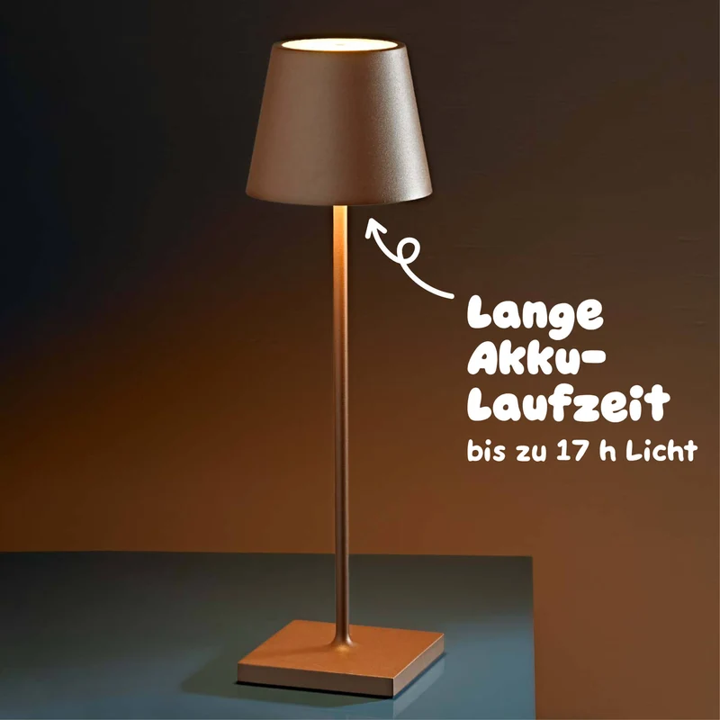 Sigor Nuindie 2.0 Akku-Tischleuchte - 6er Set