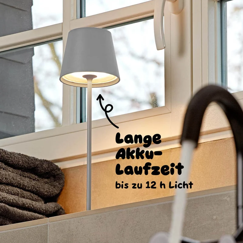 Sigor Nuindie 2.0 Akku-Tischleuchte - 6er Set