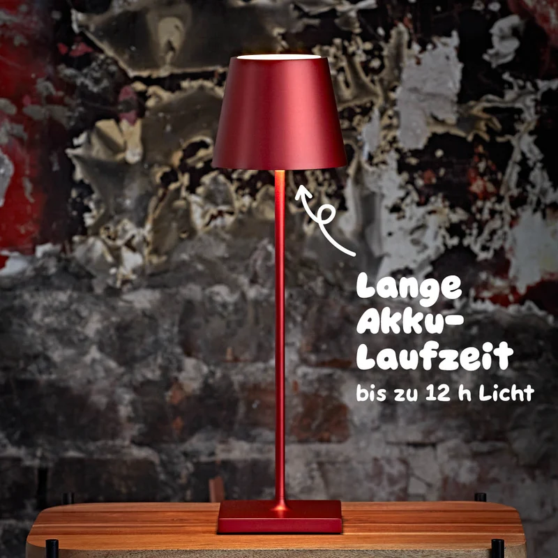 Sigor Nuindie 2.0 Akku-Tischleuchte - 6er Set