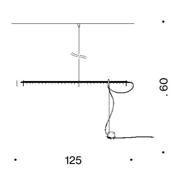 Ingo Maurer - Tischleuchte Tubular Balance