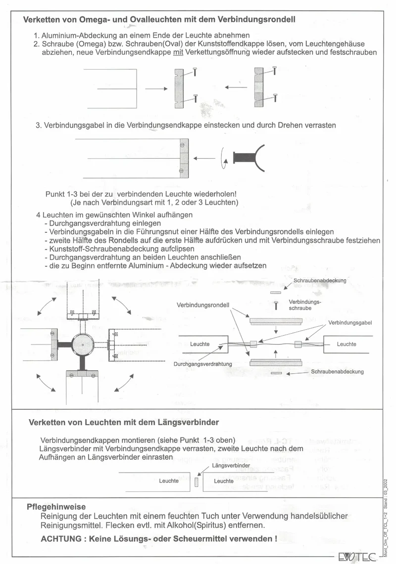 Rasterleuchte 66cm neutralweiß Omega 24W Büro Deckenlampe Anbauleuchte Arbeitsleuchte