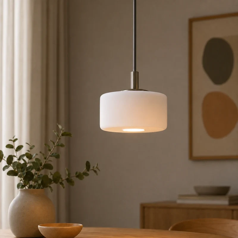 Lampenglas Weiß Matt rund Ø 12,7 cm – Ersatzglas für Pendelleuchte Tischleuchte
