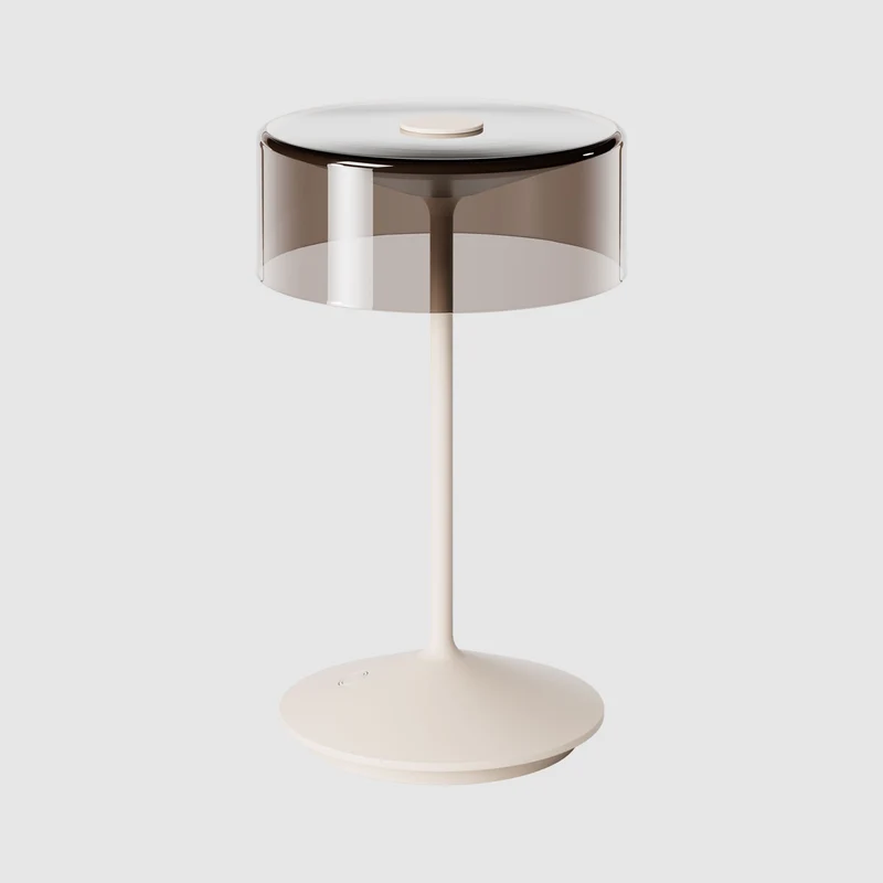 Sigor Numotion Akku-Tischleuchte mit Glasschirm