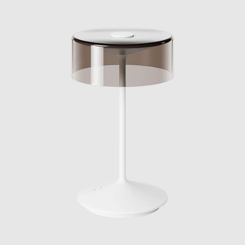 Sigor Numotion Akku-Tischleuchte mit Glasschirm