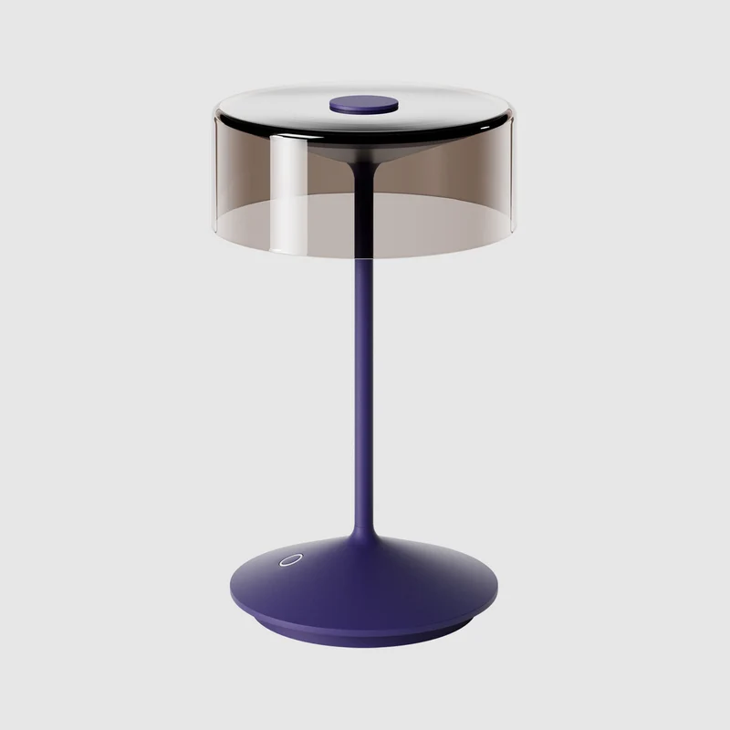 Sigor Numotion Akku-Tischleuchte mit Glasschirm