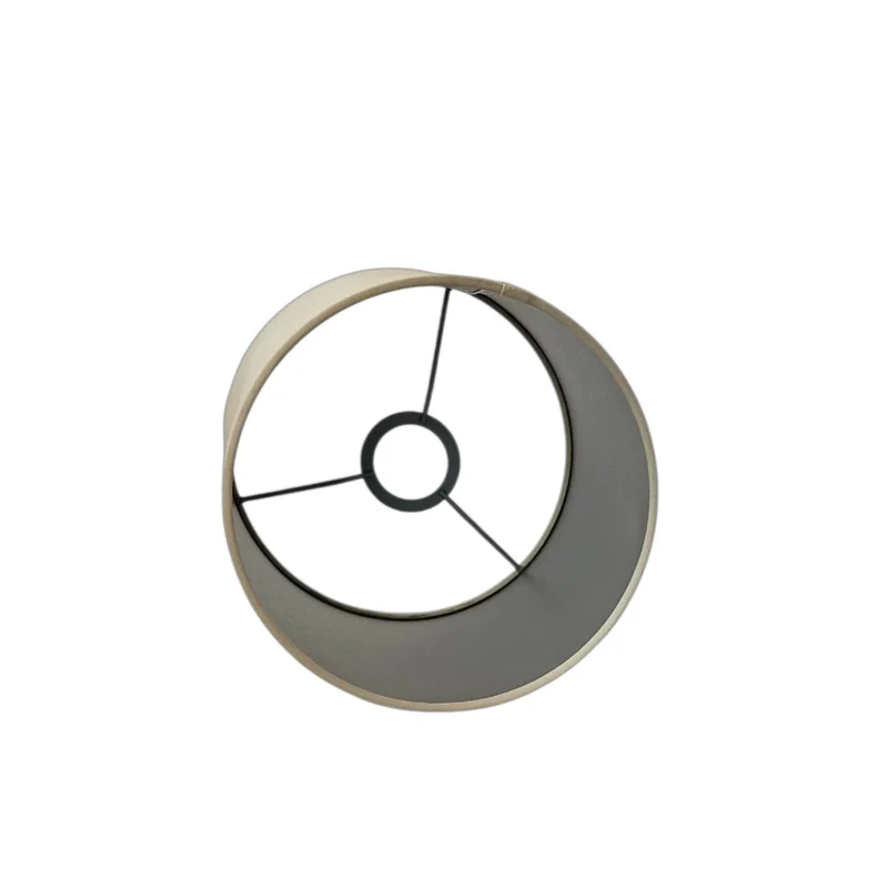 Light & Living Lampenschirm MONACO Gold, E27, – rund/zylinderförmig 20 cm