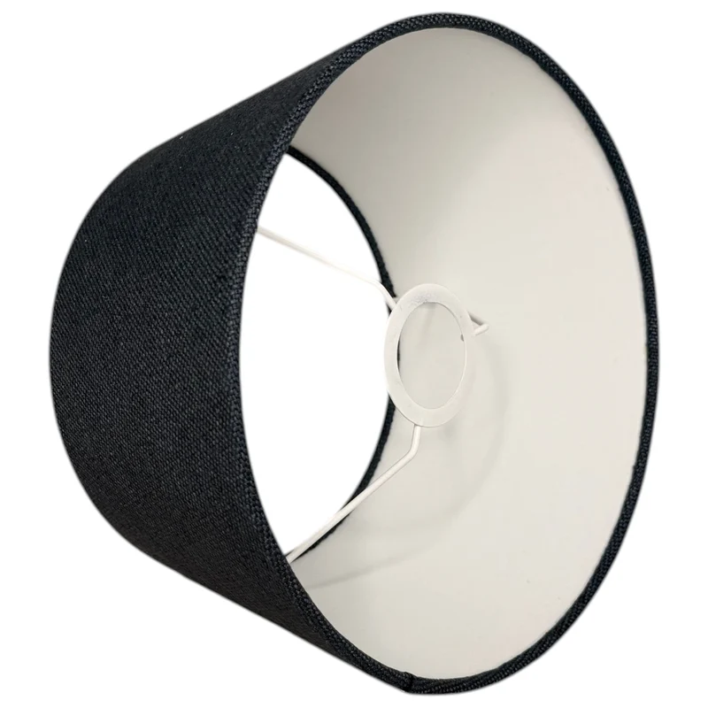 Lampenschirm Livigno Blau – E27 Stoff konisch 25 cm | Light & Living