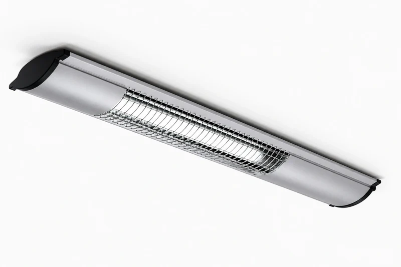 Rasterleuchte 66cm neutralweiß Omega 24W Büro Deckenlampe Anbauleuchte Arbeitsleuchte