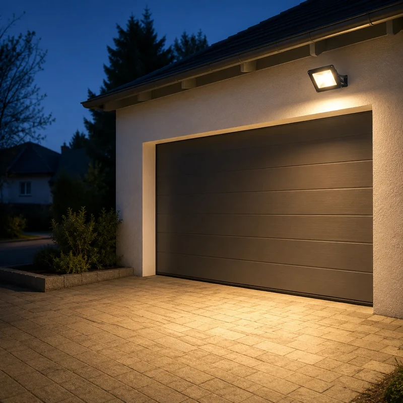 EcoEnergy LED Außenstrahler 50W 3500 lm 3000K IP65 Schwarz