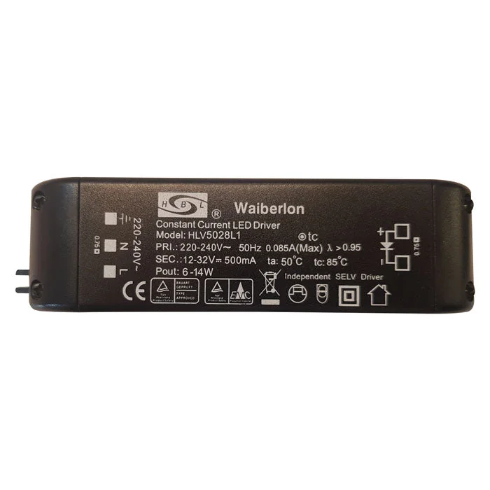 WAIBERLON HLV5028L1 LED Treiber 500mA 12–32V Constant Current Driver