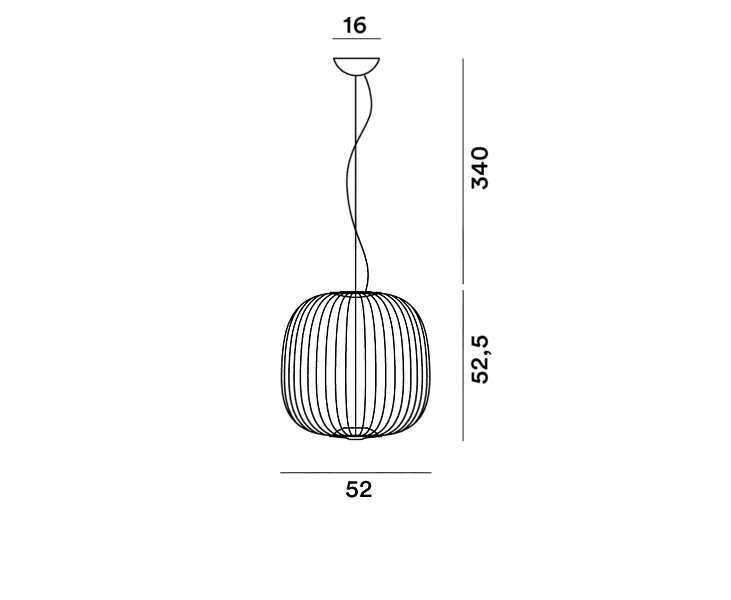 Pendelleuchte Spokes 2 LED