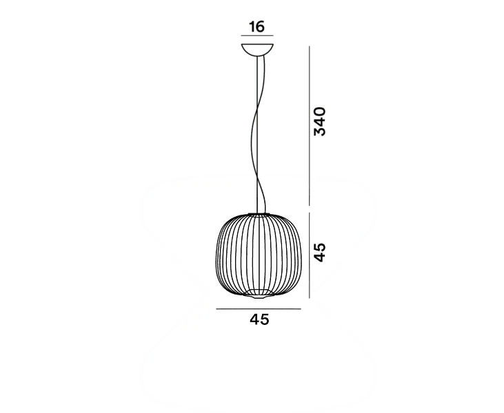 Pendelleuchte Spokes 2 LED
