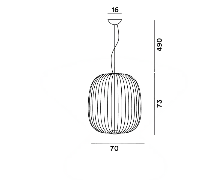 Pendelleuchte Spokes 2 LED