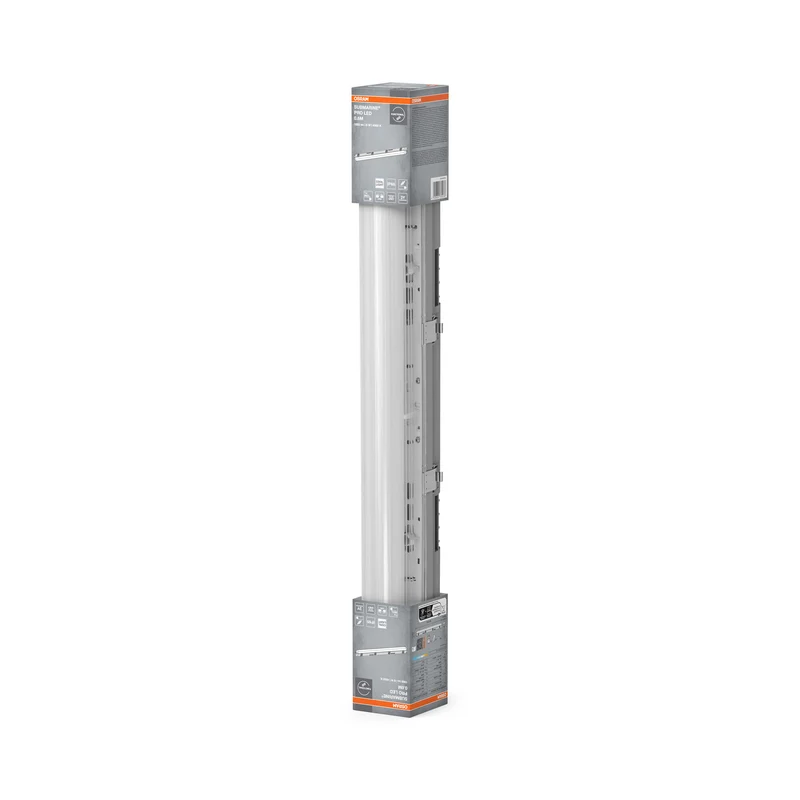 OSRAM Feuchtraumleuchte Submarine PRO LED Grau, 4000 K, Kaltweiß, 800 lm, 8 W