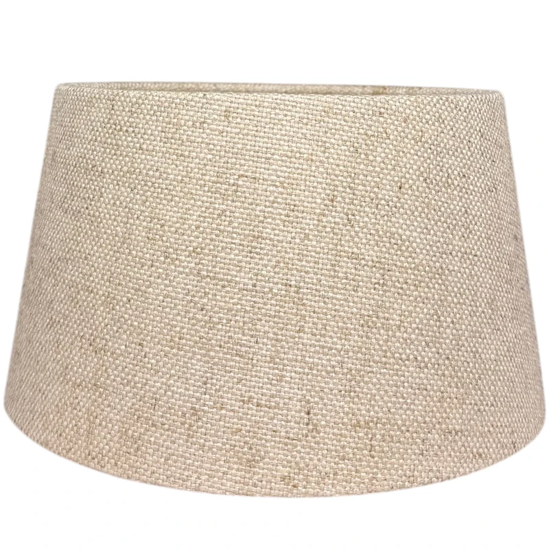 Lampenschirm beige E27 Stoff konisch 20 cm - Livigno Naturel | Light & Living