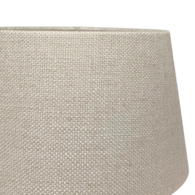 Lampenschirm Livigno Hellgrau – E27 Stoff konisch 20 cm | Light & Living