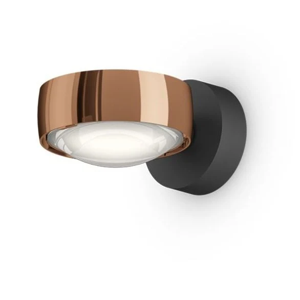 Occhio - Wandleuchte Sento E LED verticale rose gold (nur Kopf)