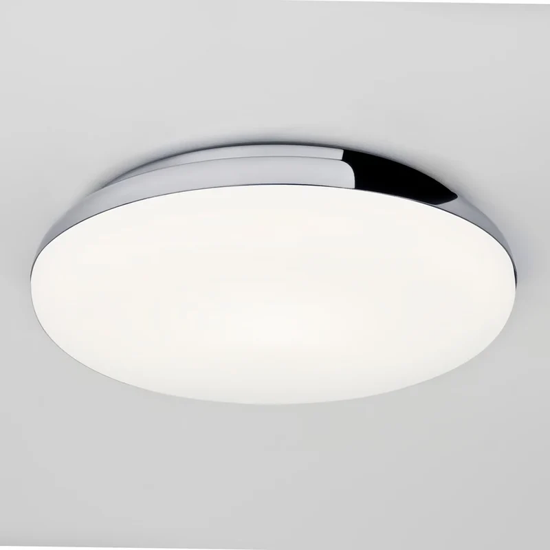 Deckenleuchte Altea Chrom, Glas Opal