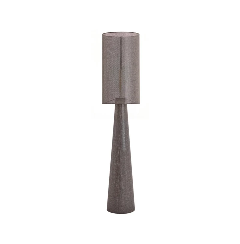 Stehleuchte MICKY Leinen Ø38x180 braun