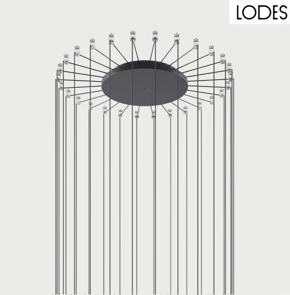 LODES - Radiales Baldachinsystem 13-28 Lights