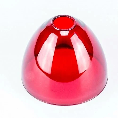 Glasschirm rot G9 E14 Lampenglas Schirm Ersatzglas 7cm ø 29mm Loch